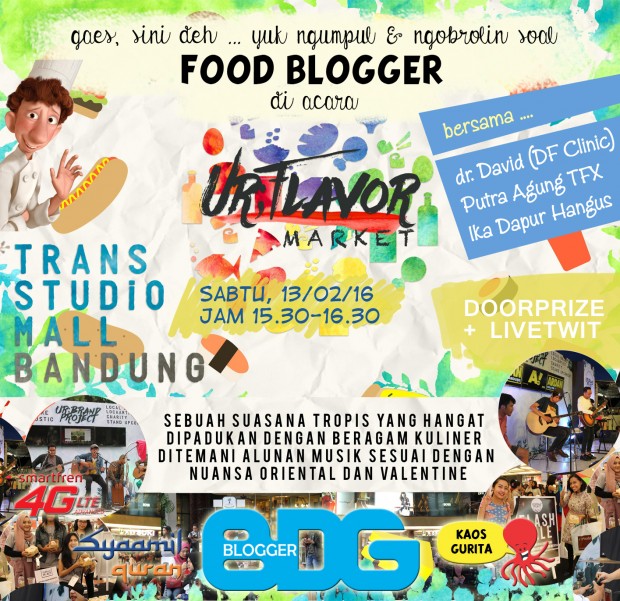 blogger bandung | ur flavor market | kaos gurita | smartfren community 