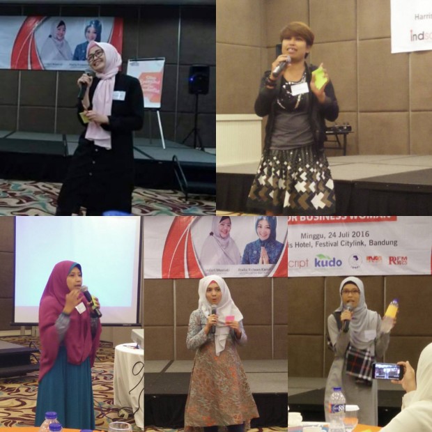 Public Speaker for Business Woman | Indari Mastuti |Atalia Kamil | Ibu2 Doyan Bisnis | Emak2 Pintar | Blogger Bandung 