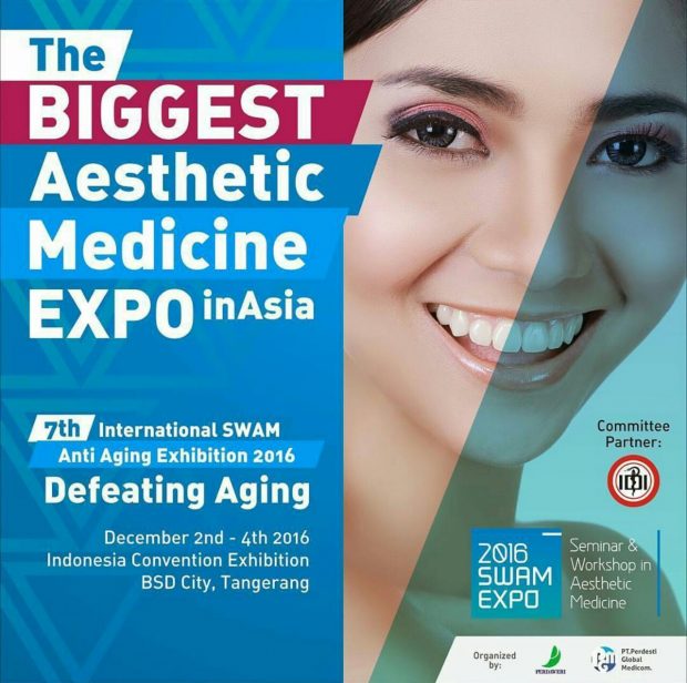 Aesthetic Beauty Expo 2016 | SWAM 2016| Swam beauty | internasional swam | anti aging |estetika |blogger bdg