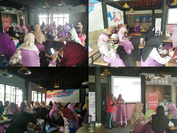 Blogger Muslimah | Meet up Blogger Muslimah Bandung | Warung Twogether | Novia Syahidah Rais | Seply. Id | JD.ID Partner | Nchie Hanie